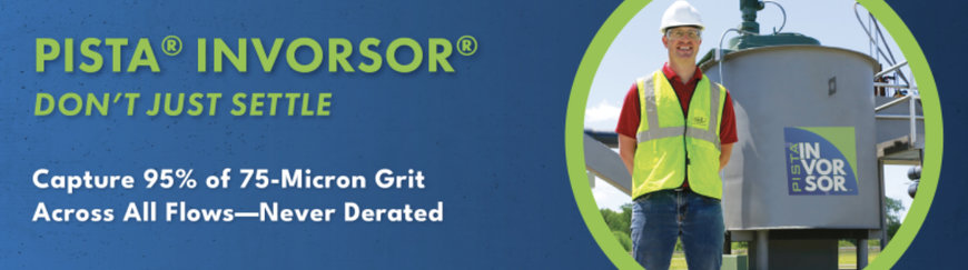 Smith & Loveless Highlights the PISTA INVORSOR Grit Removal System